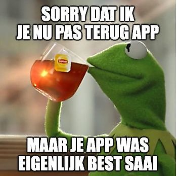 Funny frog - Bedrijfsnaam BV Beerta